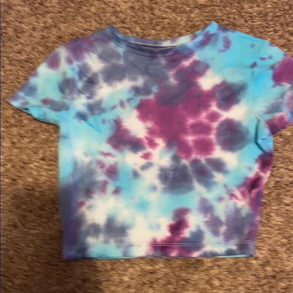 Tiedye crop top
